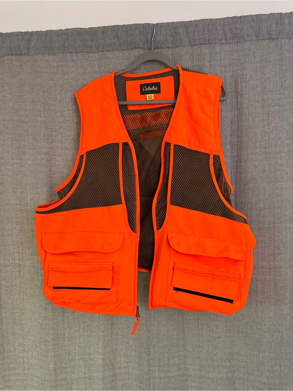 Cabela's Orange Mesh Upland Vest